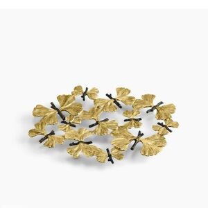 Gold Leaf Decorative Tray